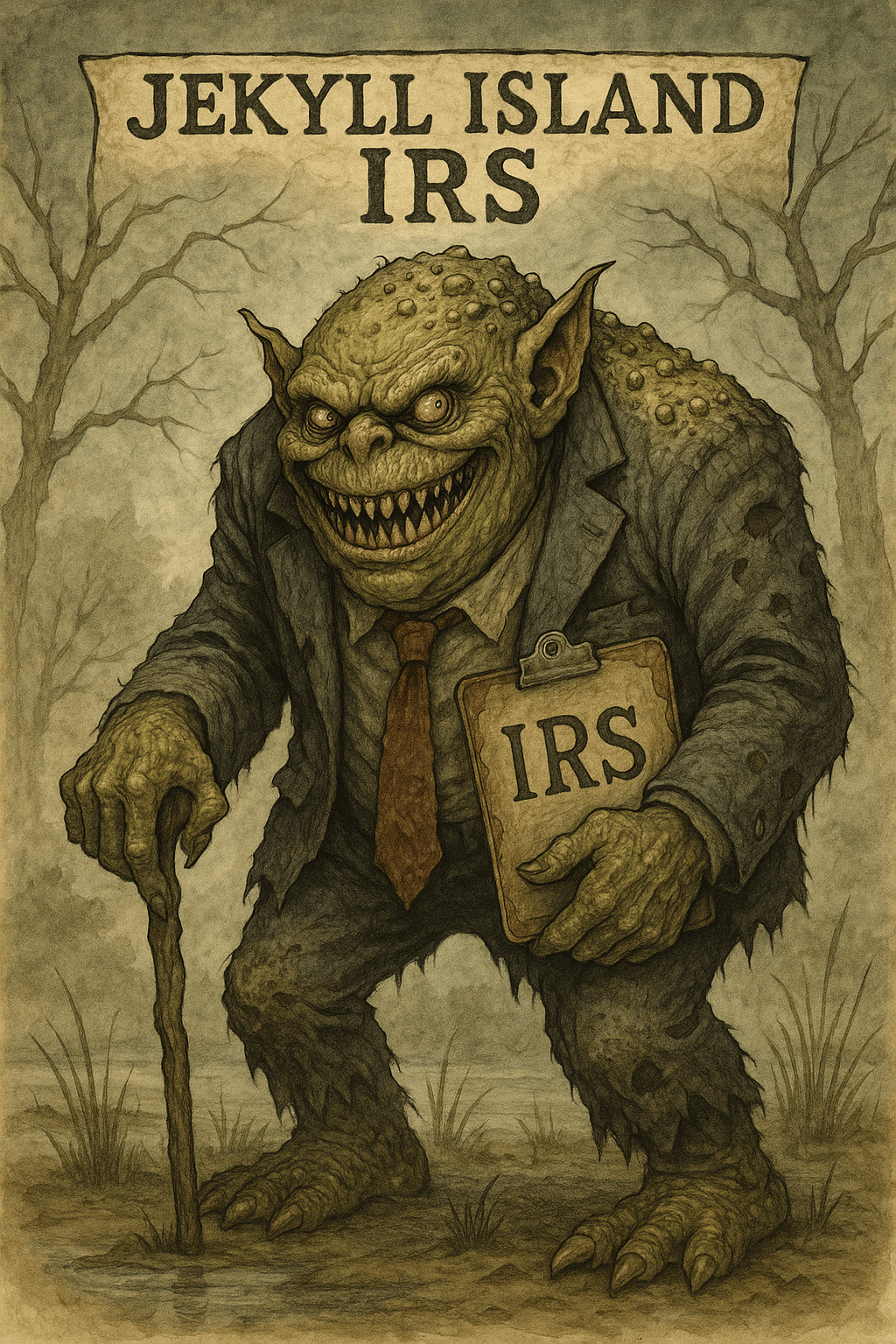 Jekyll Island IRS Creature